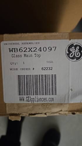 Wb62x24097 Ge Wb62x24778