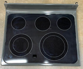Wb62x25972 Ge Range Oven Glass Cooktop See Photos And Description