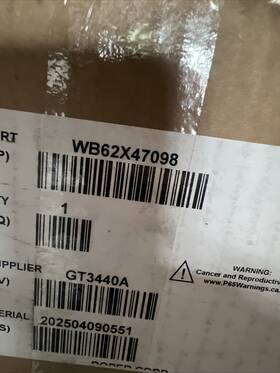 Wb62x47098 Ge Genuine Brand New Oem Main Top Wb62x47098 Ge Genuine Brand New Oem Main Top