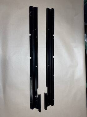Wb7t10056 Ge Oven Side Trim Set / Black