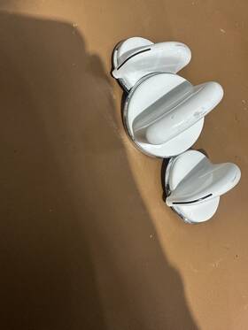 Wh01x10307 Ge Oem Original Washer Control Knob Assembly Set Of 3