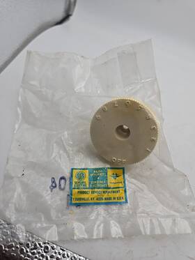 Wr2x2304 Ge 1pc - Oem Control Knob Part # White 9b3