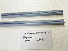Zvw1360sp1ss Ge Qty Two 2 Mounting Brackets For Monogram Model # Hood Z23-68