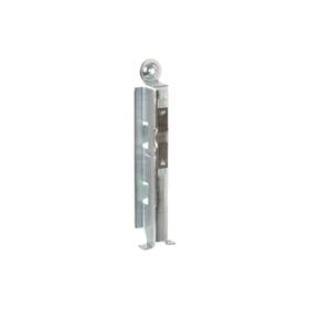 Wb10x10028 General Electric Genuine Oem Range Oven Door Hinge - Silver