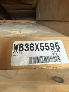 Wb36x5595 General Electric Genuine Oem Oven Inner Door Glass