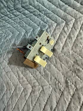 Wh12x503 General Electric Vintage Ge/general Washing Machine/washer Toggle Switch