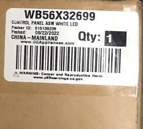 Wb56x32699 Genuine Brand New Oem Control Panel