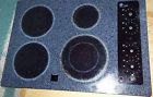 Wb62t10153 Glass Maintop Assembly White Part Ge Black