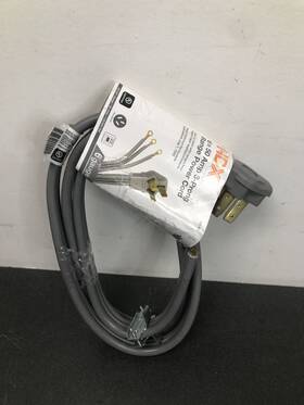 626-634 Hdx Hd#626-634 6 Ft. 6/3 50 Amp 3-prong Range Power Cord Grey
