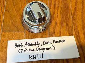 Krd484gd-ng Hestan 031564 Knob Asm Oven Function For 48 Inch Dual Fuel Range Kn111