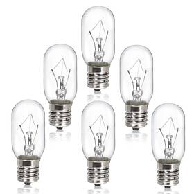 Hinuaxbulb5 Hinuaxbulb 639394389110 6 Pack Microwave Light Bulb 40 Watt 120v T8 Clear