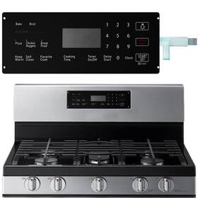 Dg34-00025c Hjsixtxh Membrane Switch Touchpad For Samsung Stove Oven Replaces 4963022