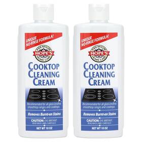 Hopes 026214561632 Cooktop Cleaning Cream Fast Acting No-rinse 8 Fl Oz Pack Of 2