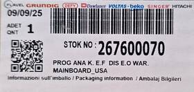 Board-267600070 Ikea 267600070 Vaskarbo Wall Oven Main Pcb/ Relay Rare Find