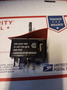 31-051726-02-0 Infinite Range Cooktop Burner Switch Inf 240p-969