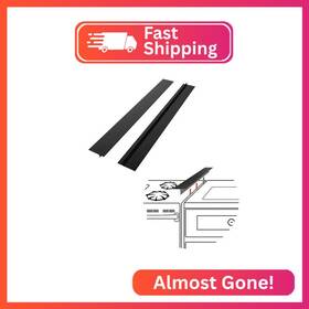 Gjfxt25-01 Itsnio Silicone Stove Gap Covers 2 Pack Guard Heat Resistant Oven