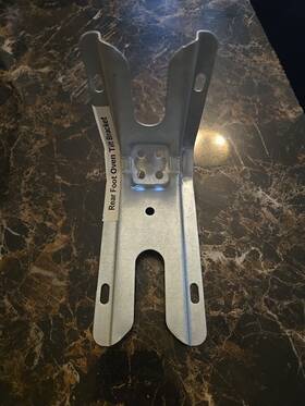 3801f656-51 Javparts Ap6008803 Rear Foot Oven Tilt Bracket