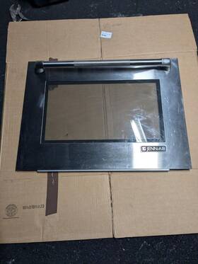 74008495 Jenn-air 12002216 Double Wall Oven Outer Door Logo With Handle Stainless