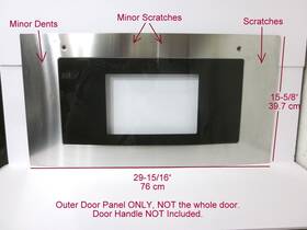 53001239 Jenn-air Microwave Outer Door Glass 53001239 Jenn-air Microwave Outer Door Glass