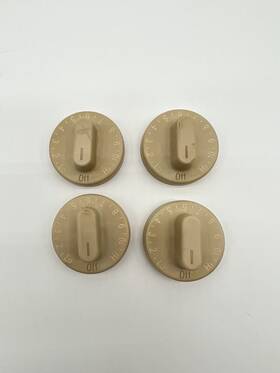 Wpy703899 Jenn-air 703899 Cooktop Knob White / Gray - Set Of 4