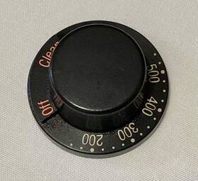 703917 Jenn-air Black Oven Thermostat Knob Part # Wall Range