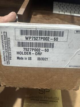 Wp7527p002-60 Jenn-air 7527p002-60 Holder Orf For Range 74007764