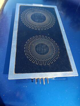 800087-3 Jenn-air Air/ Whirlpool/maytag Ceramic/ Glass Cooktop 3 Blade. Blade Top