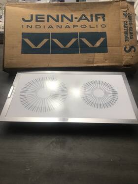 89895 Jenn-air White Glass Cook Top Cartridge For Cooktop Stove Range Nos