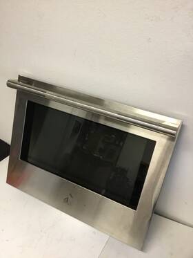 Jjw2430ll00 Jenn-air Built In Oven Door Assembly With Hinges And Glass