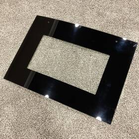 Wp7922p020-60 Jenn-air Oem Curved Outer Oven Door Glass Black - 29-5/8 Inch X 21 Wp7922p020-60 Jenn-air Oem Curved Outer Oven Door Glass Black - 29-5/8 Inch X 21
