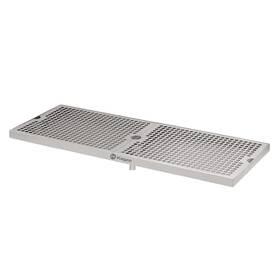 Sesm-249d Kegco 24 In X 9 Surface Mount Drip Tray With Drain For Kegerator Or Bar Use