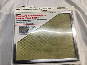 22-50183 Kenmore Sears Clean-cooking Range Hood Filter Replacement 50183 # 4c05