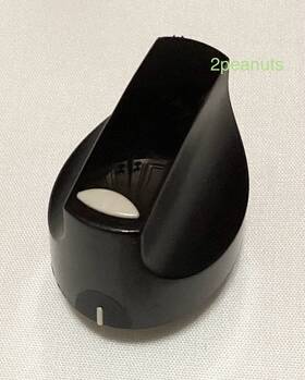316121804 Kenmore Black Gas Burner Control Knob Part # Stove Range Cooktop