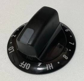 316208113 Kenmore One Black Burner Control Knob Part # Stove Range Cooktop