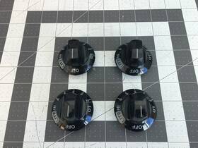 316240702 Kenmore Range Oven Knob Set Of 4 P#