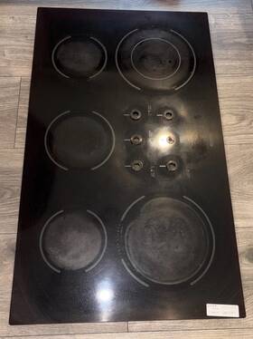 318282502 Kenmore 318079236 318282503 Oem Black Cooktop Main Genuine Tested