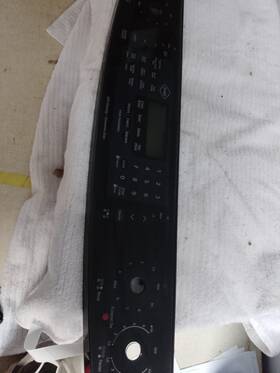 318335817 Kenmore Range Control Panel Touchpad Black