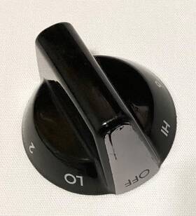 318921138 Kenmore Black Burner Control Knob Part # Stove Range