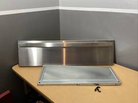 5304492172 Kenmore Genuine Oven Lower Drawer Front Panel And Handle Stainless Steel