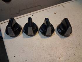 5h79 Kenmore 4 Vintage Gas Range Stove Burner Control Selector Knobs Kip