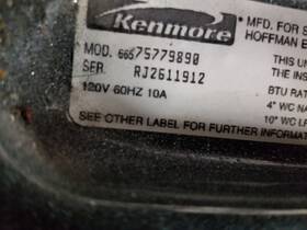 66575779890 Kenmore Genuine Gas Range Oven Knob Set Of 4 # 8053782 8053785 8053788
