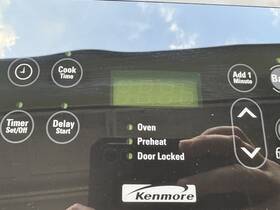 79047783405 Kenmore Oven Built-in Control Panel