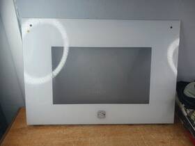 808950018 Kenmore Elite Range White Outer Glass Door