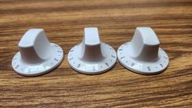 8273571 Kenmore Range Control Knobs Set Of 3. White