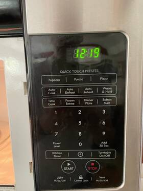 72185033010 Kenmore Acm73119003 Oem Microwave Control Panel With Bracket