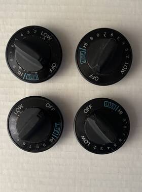 Wb03k0050 Kenmore 4 Genuine Oem Gas Range Burner Knob Black Wb3k51 Asmn Wb03k0050 Kenmore 4 Genuine Oem Gas Range Burner Knob Black Wb3k51 Asmn