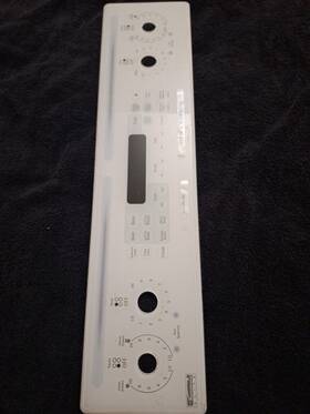 Wb27t10159 Kenmore Wb27t10157 Range Control Panel Glass Part # Wb27t10155 Bisque