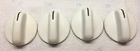 5920 Kip Whirlpool Matching White Electric Burner Control Knobs Range