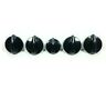 Acf4255ab Kip5b80 Amana Range Black Knob Set Of Kip For