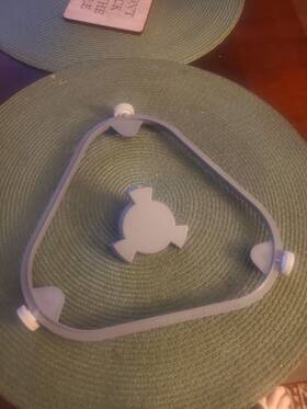 Wp8183788 Kitchenaid 4375344 Microwave Turntable Support Ring And Coupler Wp4375442